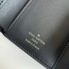 LV portefeuille capsine compact black wallet wallet card holder