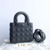 Lady Dior My four-panel matte ox leather can be carried. shoulder and back or crossbody. size: 20 *16.5 * 8
