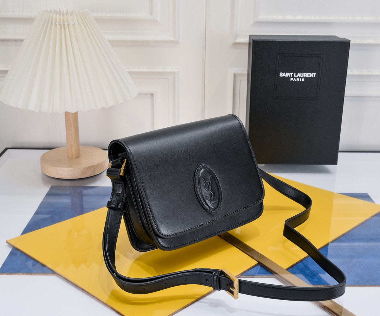 YSL Solferino Tofu Bag