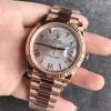 Rolex Day-Date 228235 Rose Gold Sundust Dial President Bracelet A3255 (Tungsten Heavy Versio)