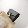 LV Diamond pattern leather embossed pochette metis handbag envelope wallet