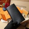 LV brazza wallet water ripple