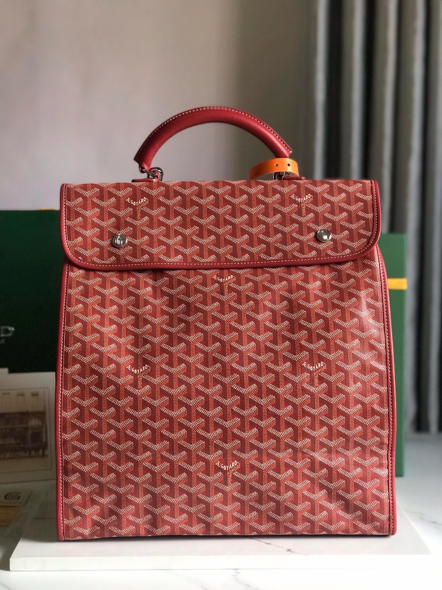 Goyard Saint Leger Folding Backpack 020191W720