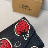 Strawberry pattern wallet