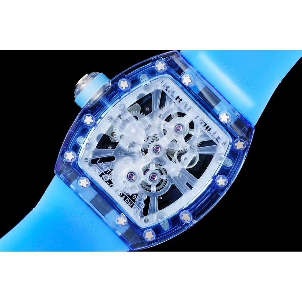 Richard Mille Blue Sapphire Turbillon RM12-01 50/42mm