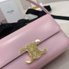 𝗖𝗘𝗟𝗜𝗡𝗘 | Arc de Triomphe Underarm Bag Pink 𝟮𝟬*𝟭𝟬*𝟰𝒄𝒎