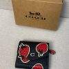 Strawberry pattern wallet