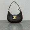 TRIOMPHE CANVAS AVA BRACELET WITH LOGO PRINT BLACK 23 X 13.5 X 6 cm