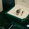 ROLEX Day-Date 40mm Green Ombre Diamond Dial Yellow Gold President Automatic Men's Watch 128238