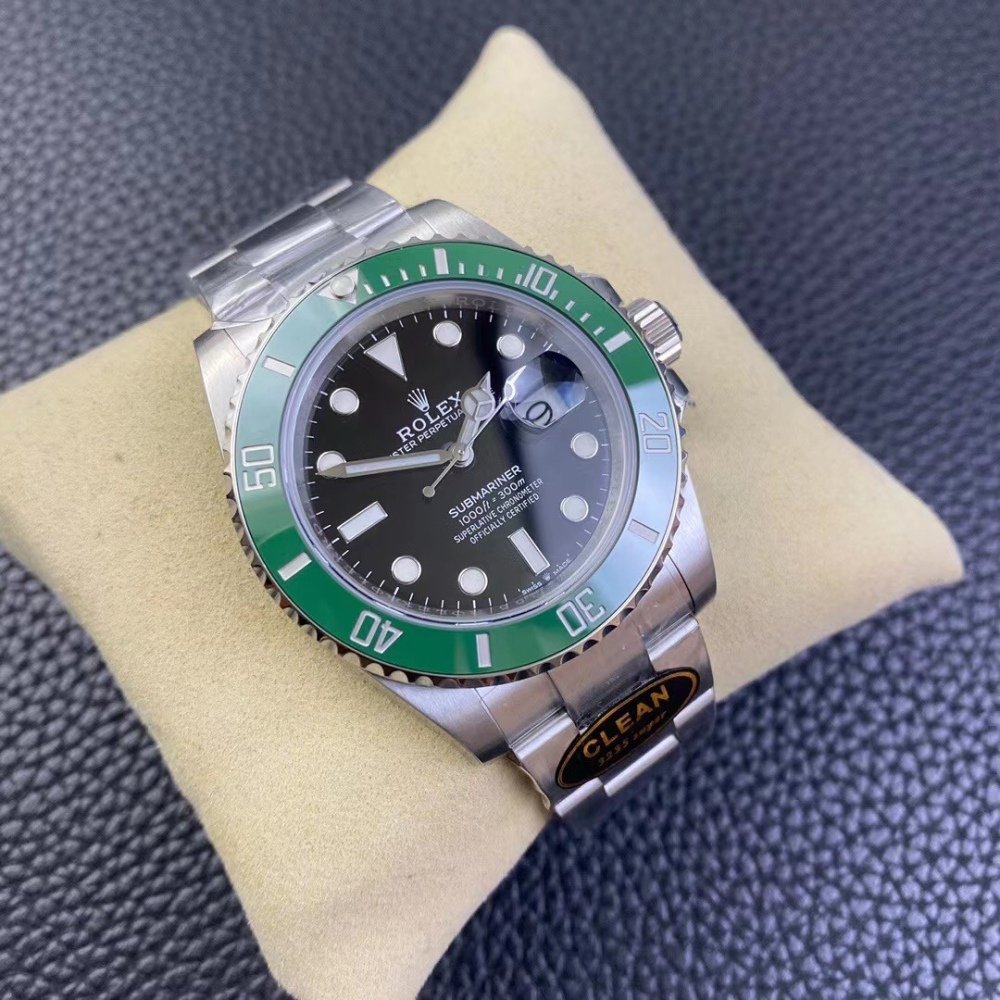 Rolex Submariner 126610LV Starbucks Green Black Dial Steel Swiss 3235 Movement