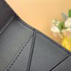 LV aerogram leather grainy mocha wallet
