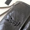 NIKI BABY Retro Leather Handbag