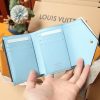 LV Monogram Blue Card Holder