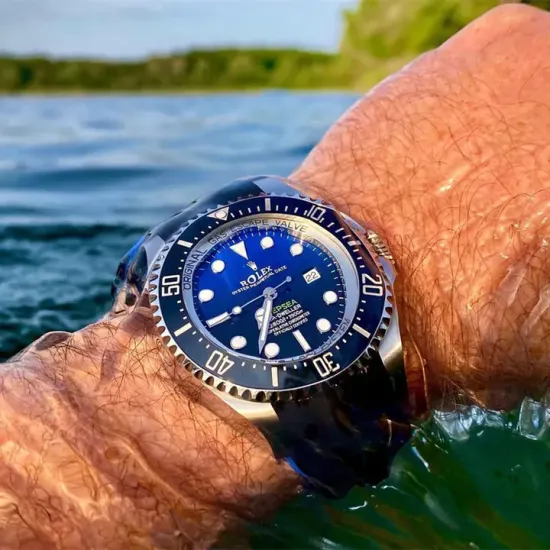 Rolex Sea-Dweller Deepsea 126660 D-Blue James Cameron Blue Dial 44mm New