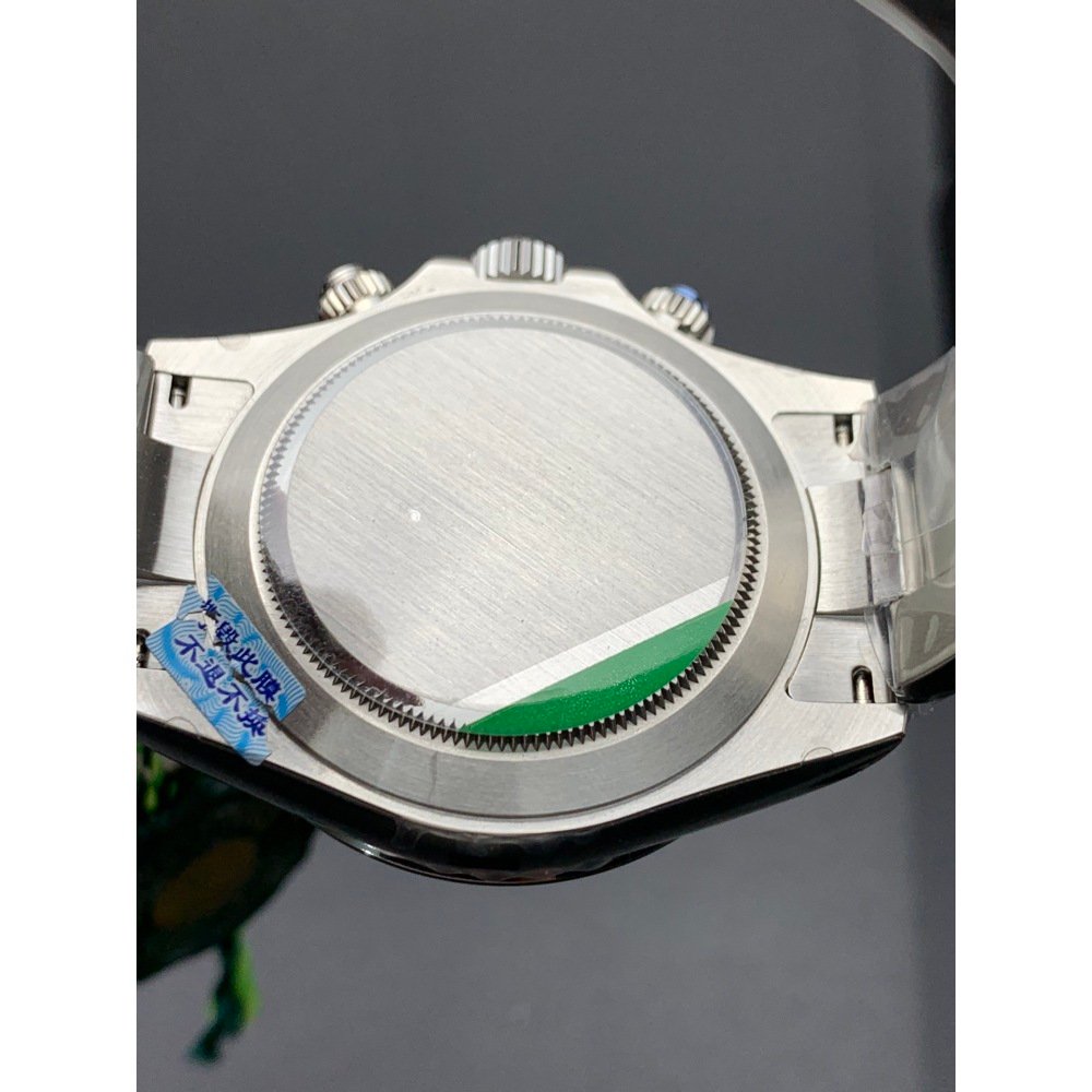 Rolex Daytona 116520 Steel Bezel Black Dial Super Clone 4130 Movement