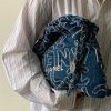 Chanel 24A 22Bag medium denim garbage bag AS3261W1080