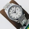 Rolex Datejust White Dial Diamond White Gold Jubilee Steel Swiss Clone Movement