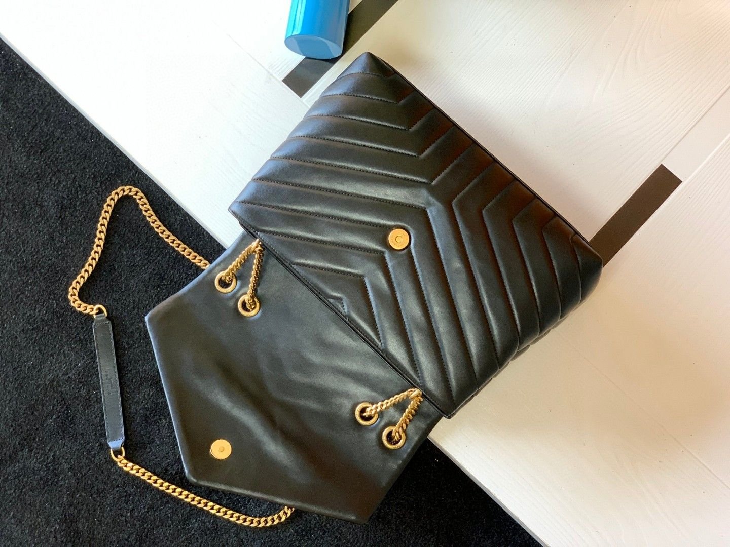 SAC DE JOUR LouLou Y-Shaped Crossbody Bag