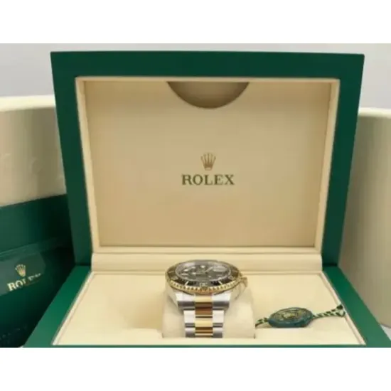 Rolex Sea-Dweller Gold & Oystersteel Men's Diving Watch M126603-0001
