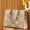 Louis Vuitton ONTHEGO Medium Original Leather Pure Steel Hardware m45494