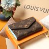 LV Monogram Blue Card Holder