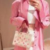 Louis Vuitton OnTheGo BB Handbag Sunrise Aquarelle Series Strawberry Red Silk Screen M47115