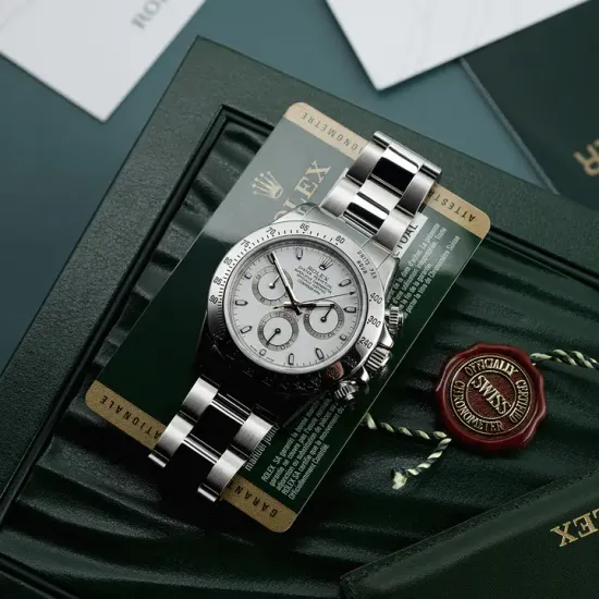Rolex Daytona Stainless Steel 40mm APH Dial 116520 Brand New