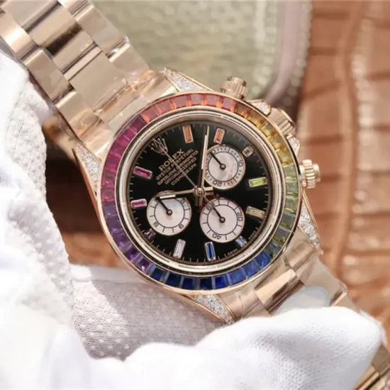 Daytona Rainbow Rose Gold