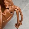 CABAS TRIOMPHE Cuir Small Shopper Drawstring Bag in Smooth Calfskin