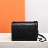 YSL Crocodile-Pattern Sunset bag