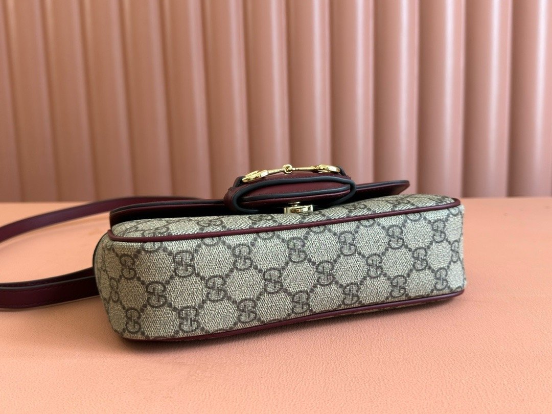 Gucci Horsebit 1955 series small handbag 815206 FAD6M 8759
