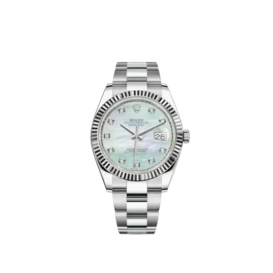 Rolex Datejust 41 Oystersteel Diamond-Set Dial m126334 Series