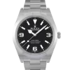 Rolex Explorer I MKII Stainless Steel Black Arabic Index 39mm 214270-0003 Unworn