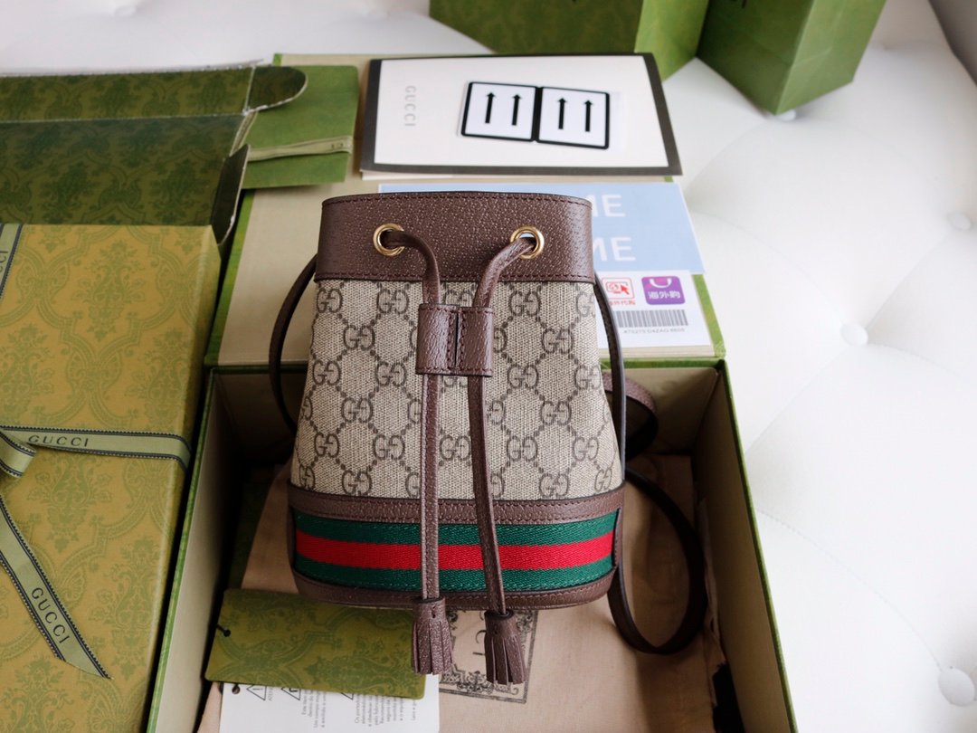 Ophidia Series Mini Bucket Bag