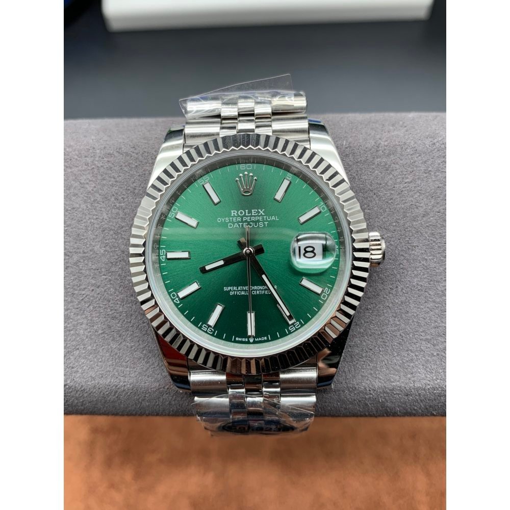 Rolex Datejust 126334 Green Dial Jubilee Bracelet Swiss 3235 Movement