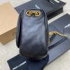 JAMIE 4.3 Small Original Sheepskin Handbag Black Sheepskin/Gold 763475-3