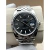 Rolex Datejust 41 Gray Dial Oystersteel and White Gold M126334-0014 Superclone