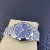 Rolex Datejust 41mm Oystersteel and white gold Bright Blue Dial 126334-0002