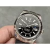 Rolex Sky-Dweller m336239-0002 black Dial Rubber Strap 2824 Movement