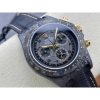 Rolex DIW Modified Datona Carbon Fiber Gray Dial Swiss 4130 Movement