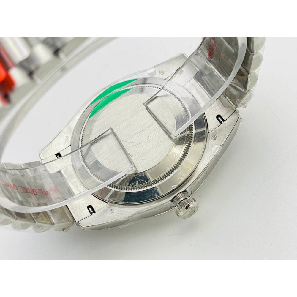Rolex Day-Date White Gold Green Dial Swiss Clone 3255 Movement