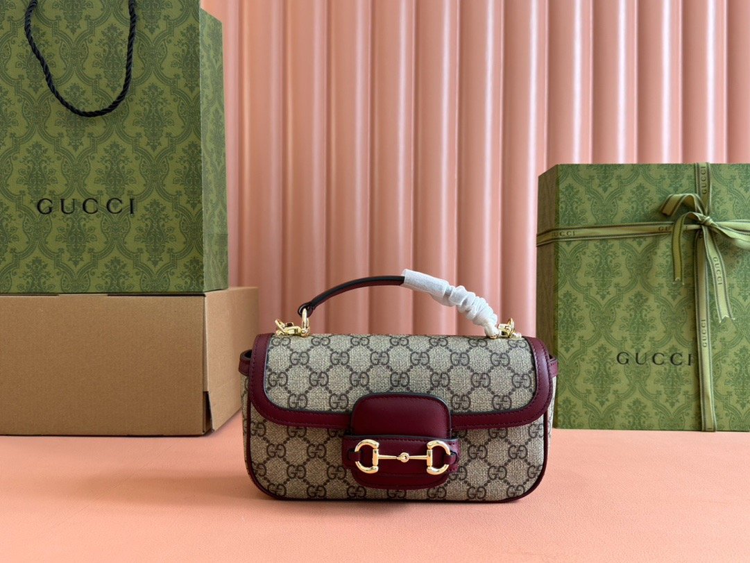 Gucci Horsebit 1955 series small handbag 815206 FAD6M 8759
