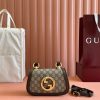 Gucci New Fashion Collection Light Brown Leather Mini Bag 724645