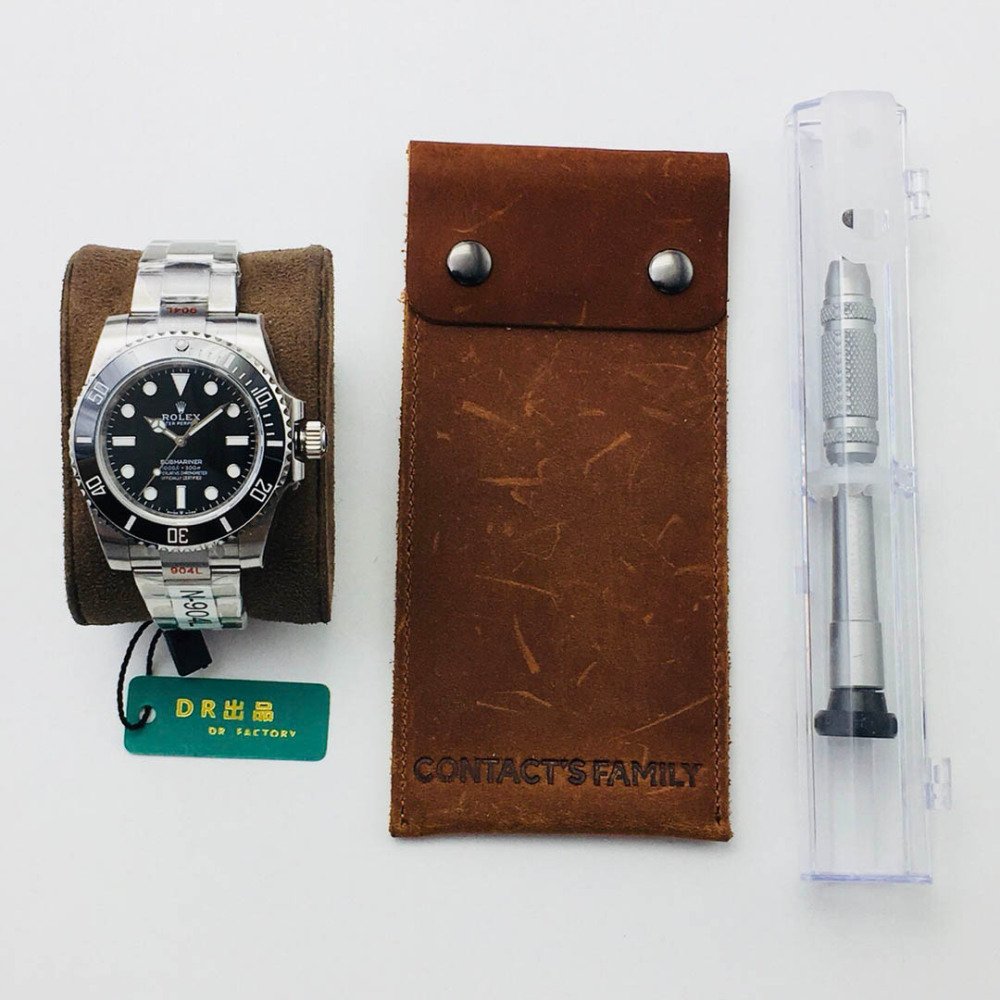 Rolex Submariner 114060 Black Dial No Date Steel Swiss 3235 Clone Movement