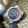 AP Royal Oak 41mm Complicated 26574 RG APS F1:1 Best Edition Blue Dial on GR Bracelet A5134 (CHS)