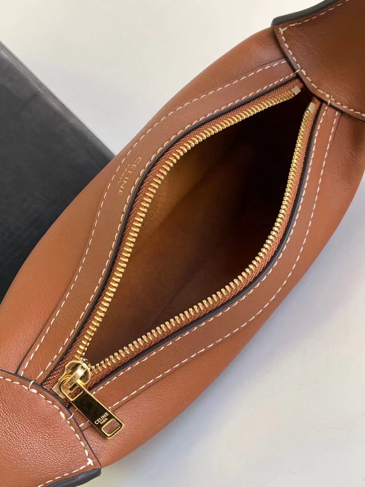 Celline 2024ROMY mini bag in soft calfskin 19.5-14-5cm