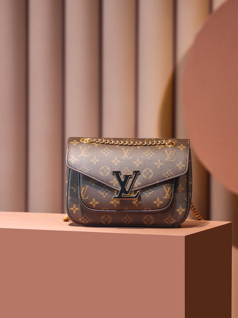 PASSY postman chain bag m45592 23*17*9cm