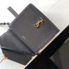 Cassandra Medium Grain-Pressed Leather Tote Bag