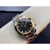 Rolex Daytona 116523 Yellow Gold Black Diamond Dial Two Tone A7750 Movement