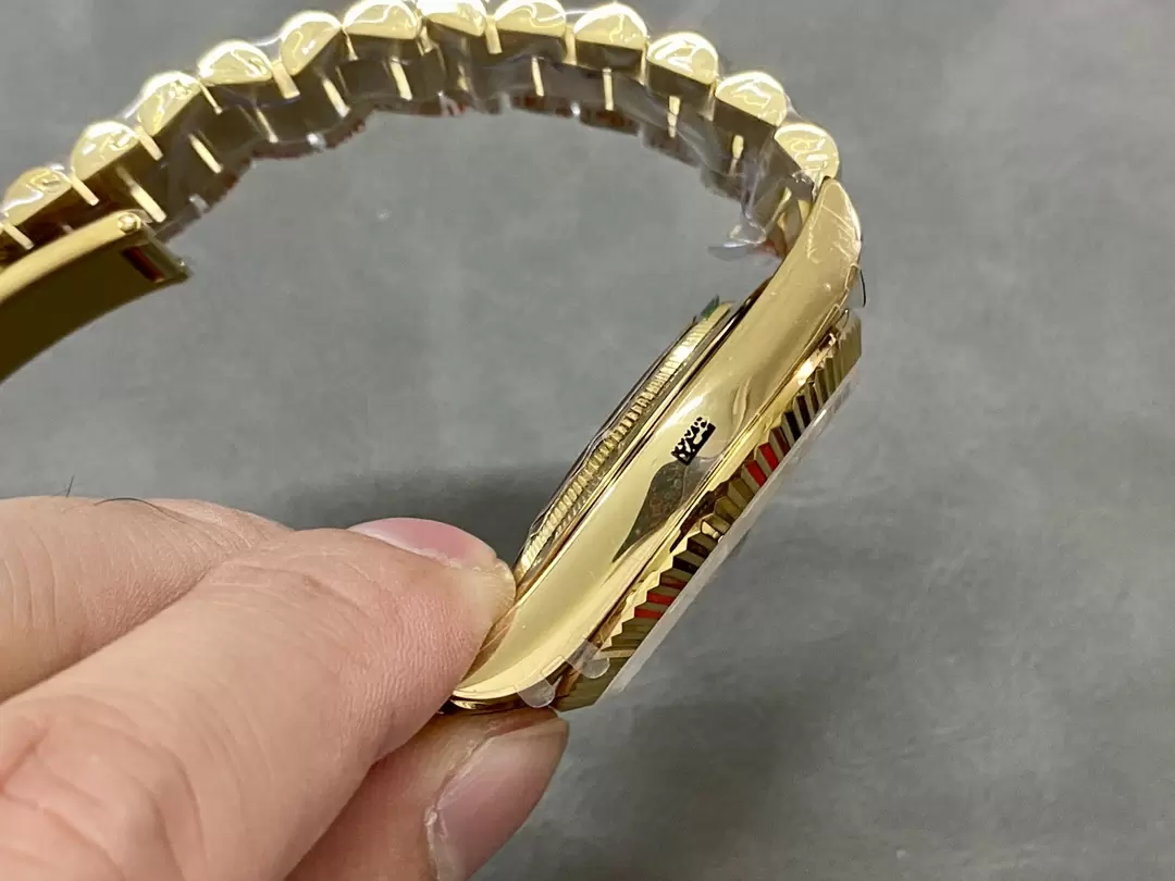 Rolex Day-Date 228238 Rose Gold Black Crystal Dial President Bracelet Swiss 3255 Movement